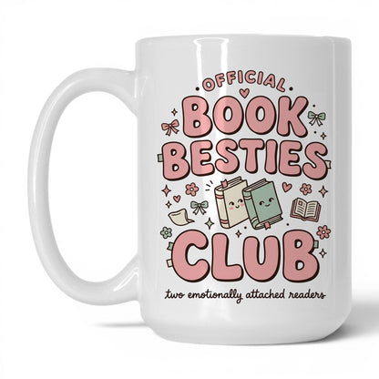 Book Club & Best Friends Coffee Mug