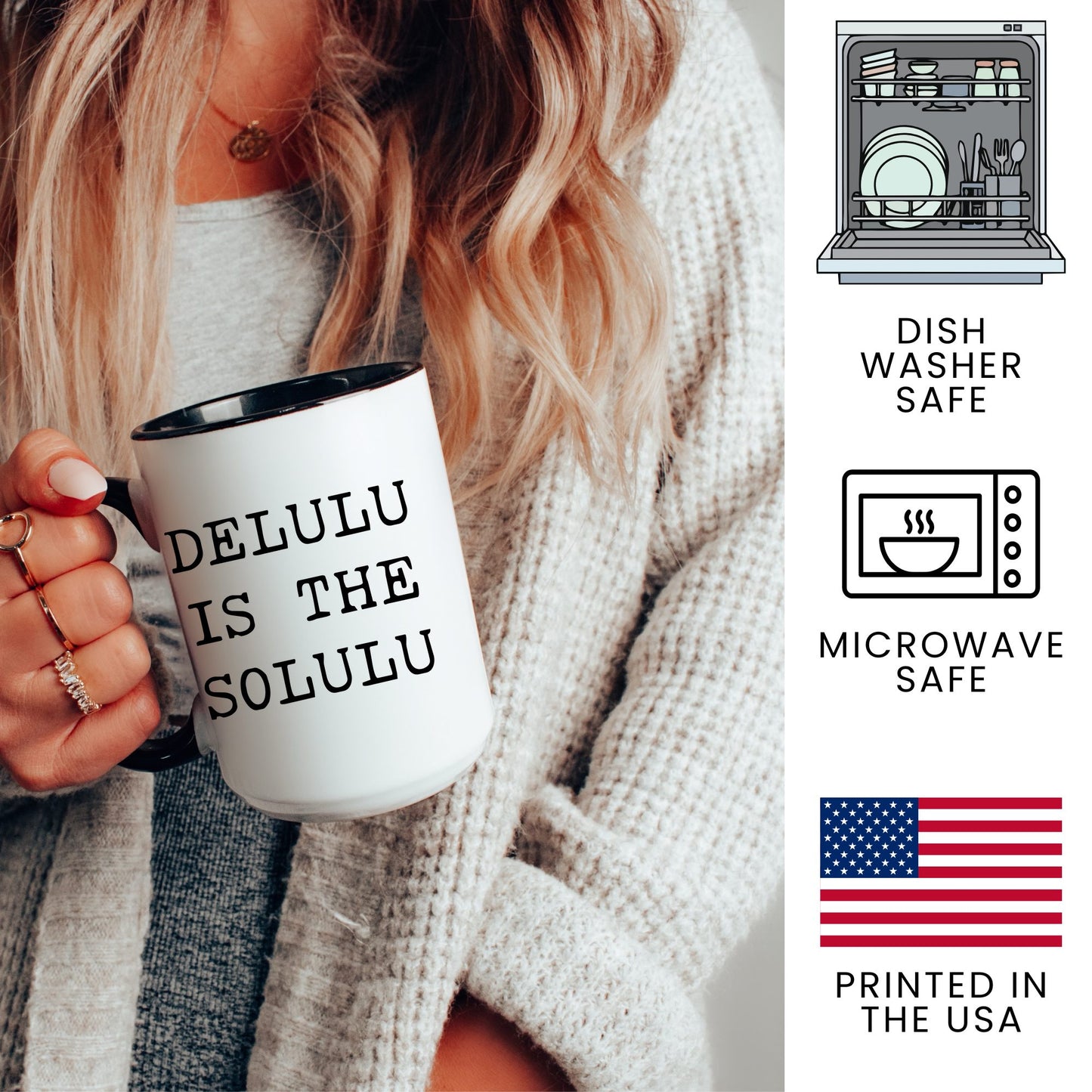 Delulu Is the Solulu Coffee Mug