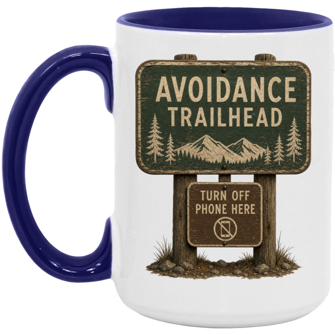 Avoidance Trailhead coffee mug