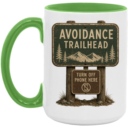 Avoidance Trailhead coffee mug