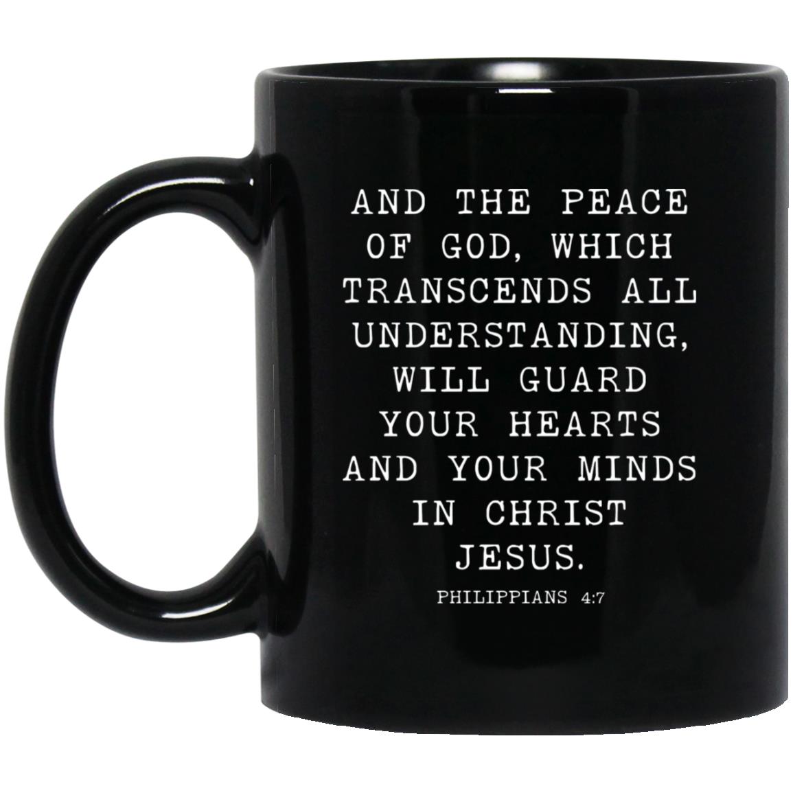 Peace of God Bible Verse coffee mug