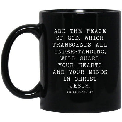 Peace of God Bible Verse coffee mug