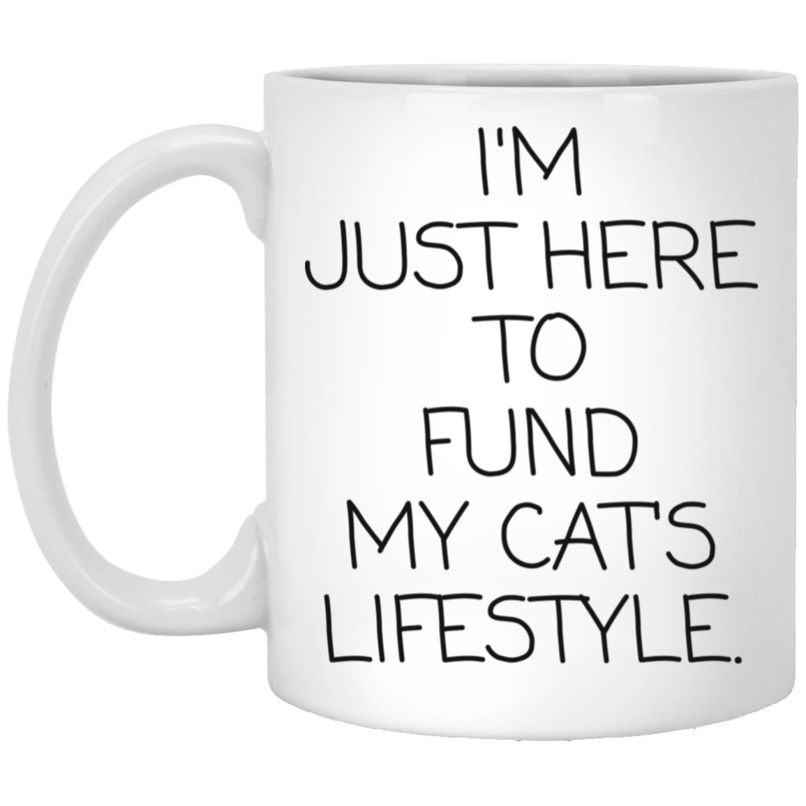 Fund My Cat's Lifestyle coffee mug