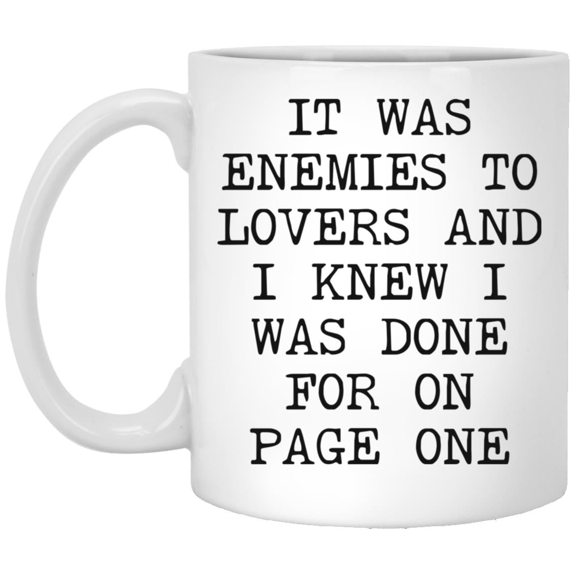 Enemies to Lovers coffee mug