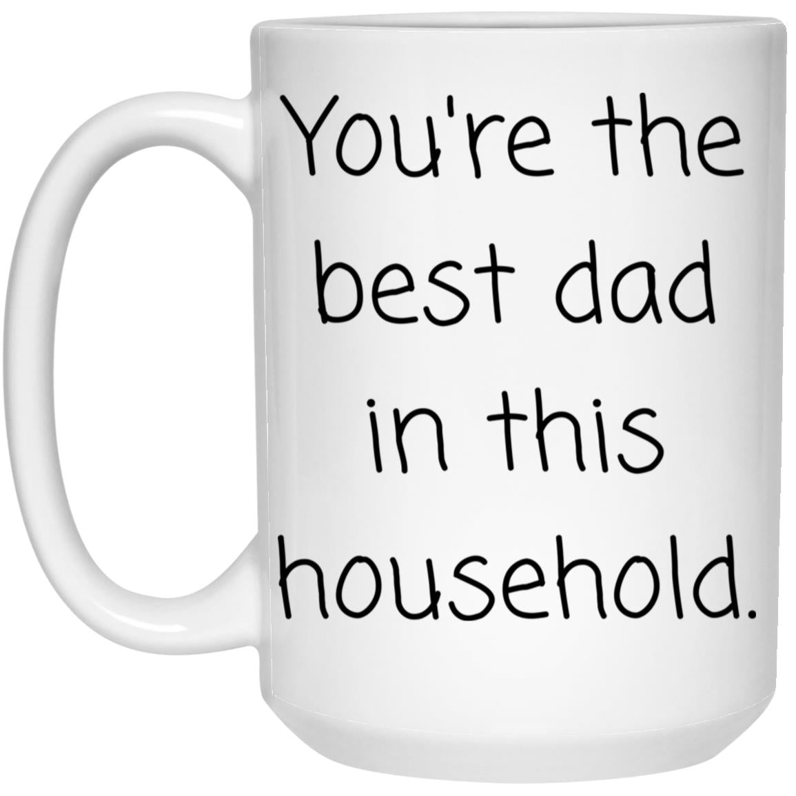 Dad Coffee Mug - Funny Best Dad Gift for Father's Day