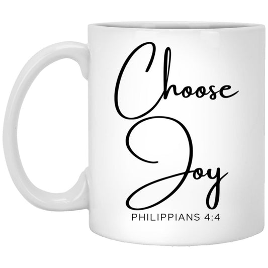 Choose joy. coffee mug