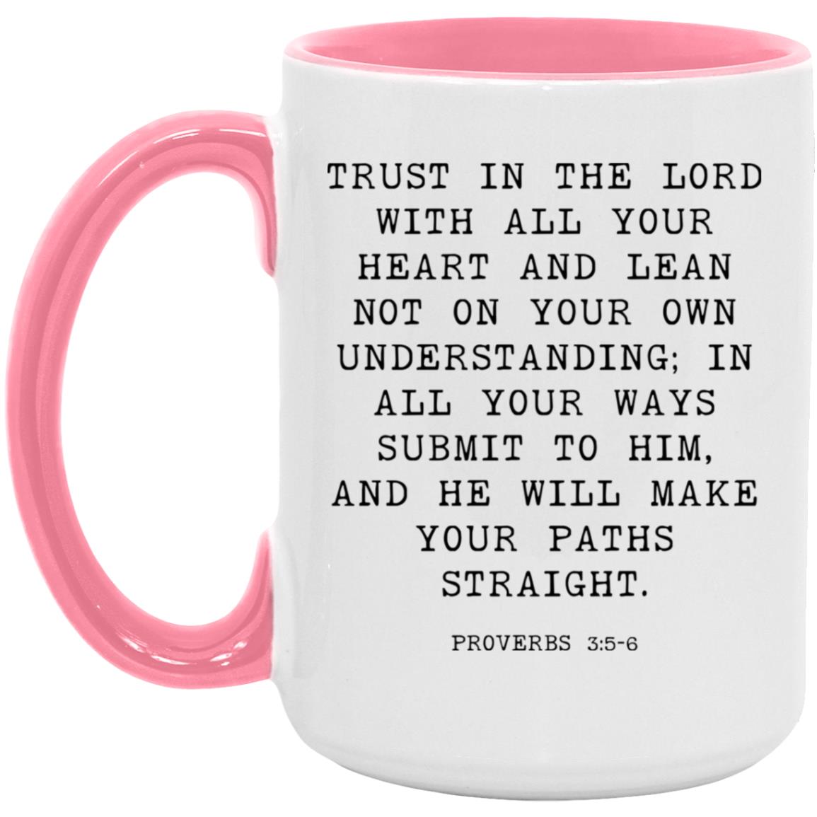 Trust in the Lord coffee mug