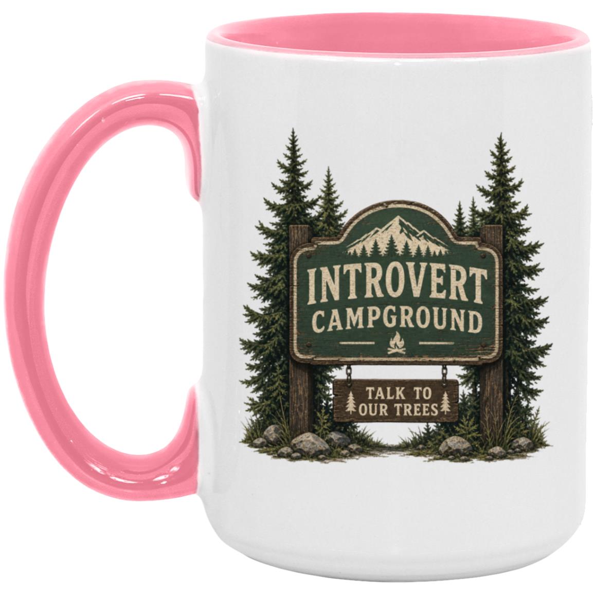 Introvert Campground coffee mug