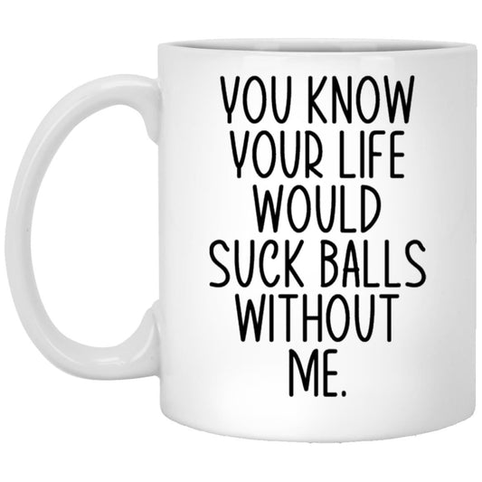 Funny valentine coffee mug