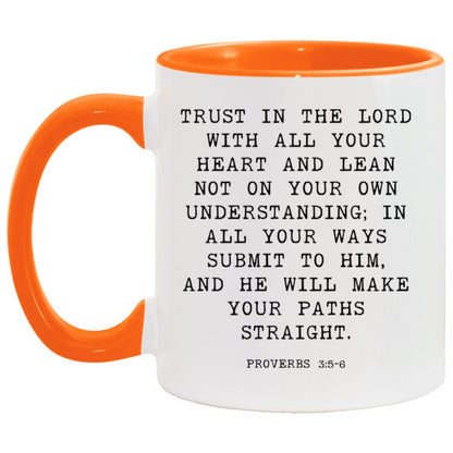 Trust in the Lord coffee mug