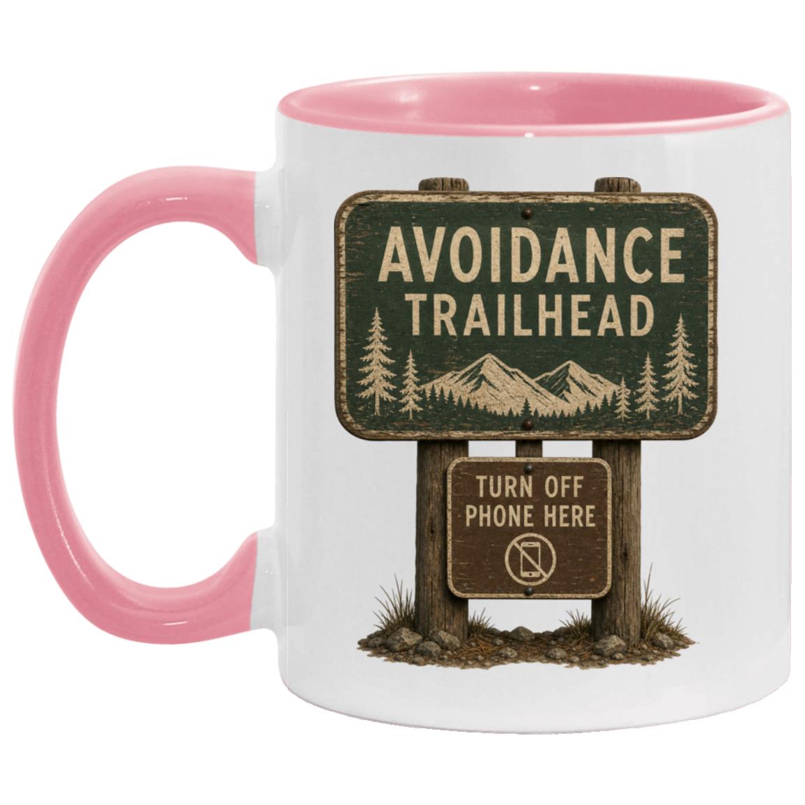 Avoidance Trailhead coffee mug