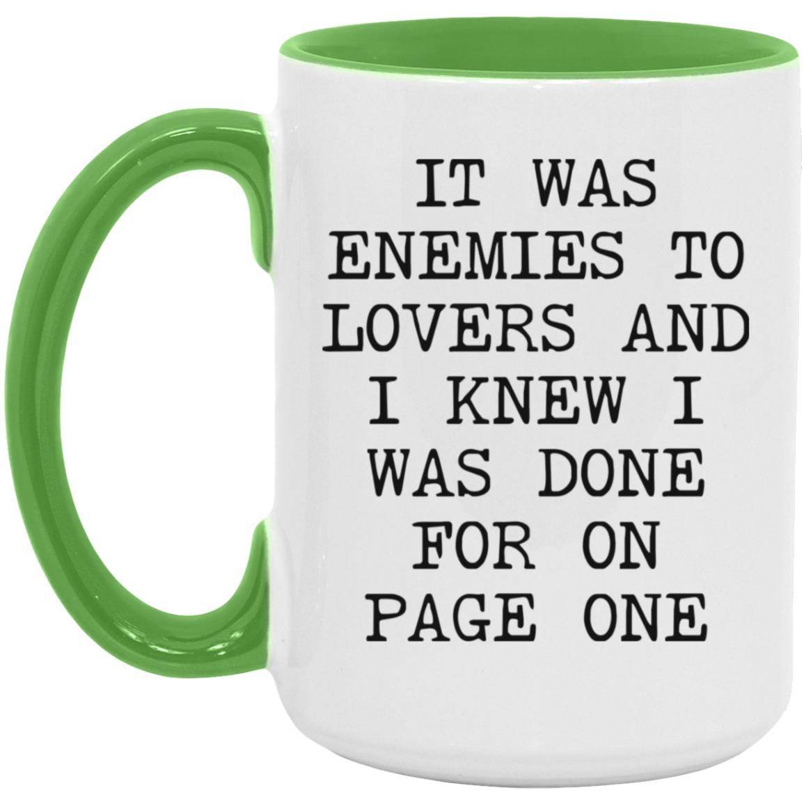 Enemies to Lovers coffee mug