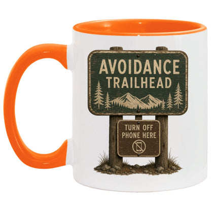 Avoidance Trailhead coffee mug