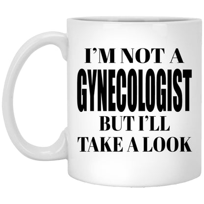 Funny gynecologist adult humor coffee mug