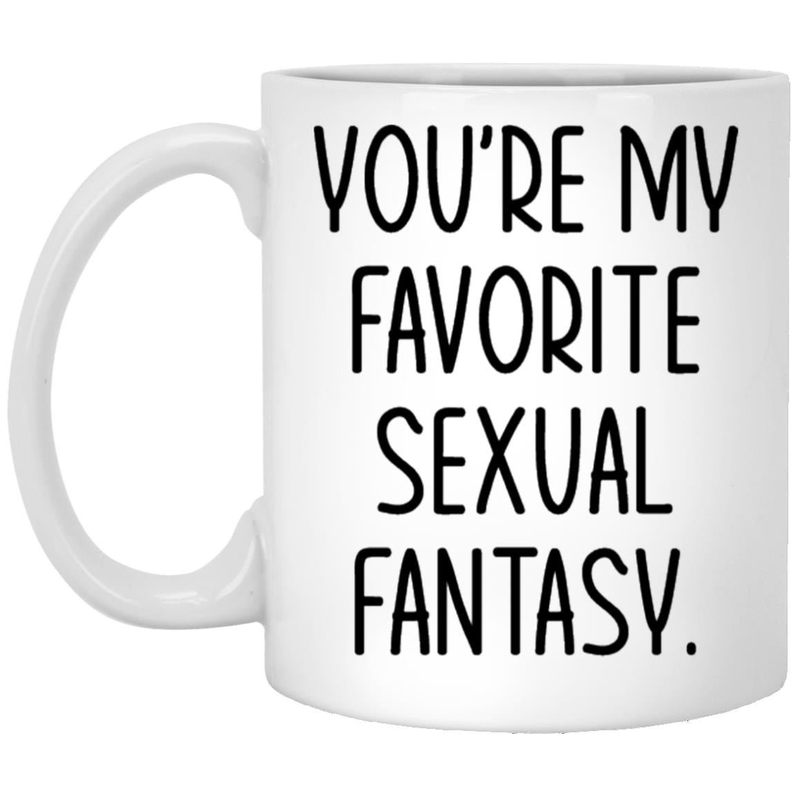 Funny naughty valentine coffee mug