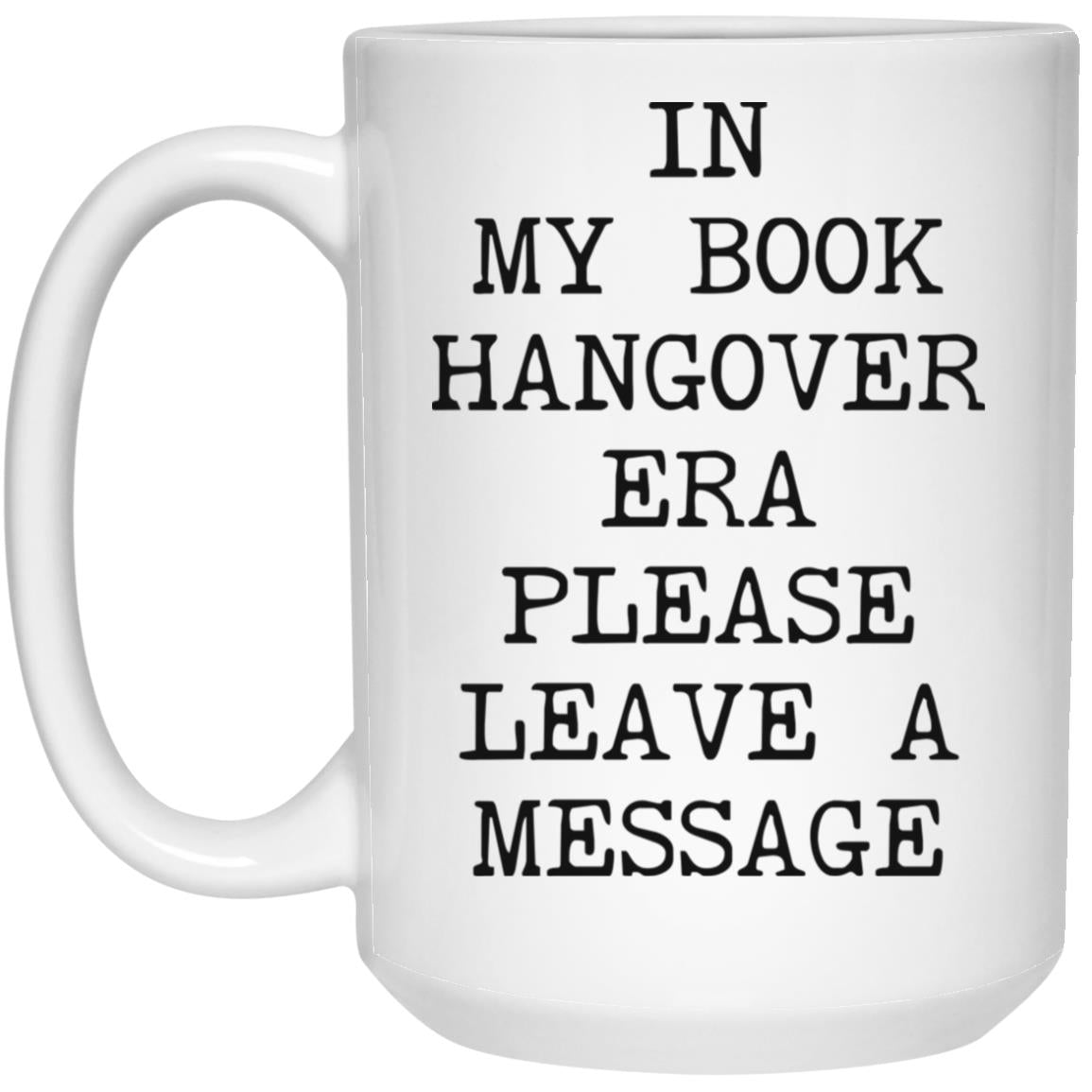 Book Hangover Era coffee mug