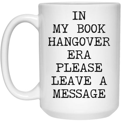 Book Hangover Era coffee mug