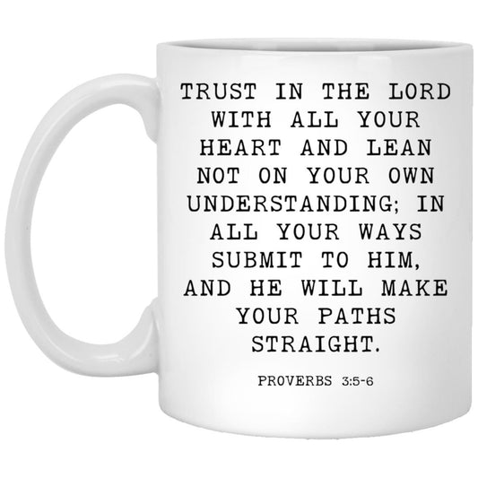 Trust in the Lord coffee mug