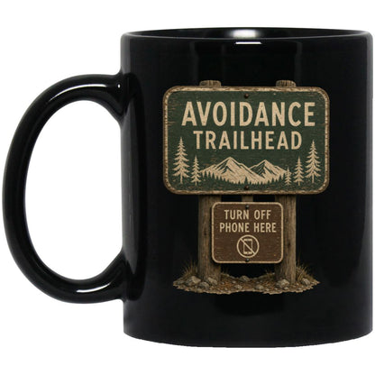 Avoidance Trailhead coffee mug