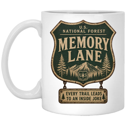 Memory Lane coffee mug