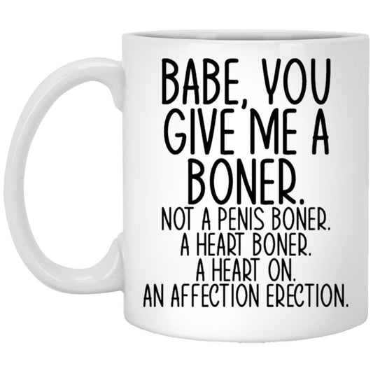 Funny naughty valentine coffee mug