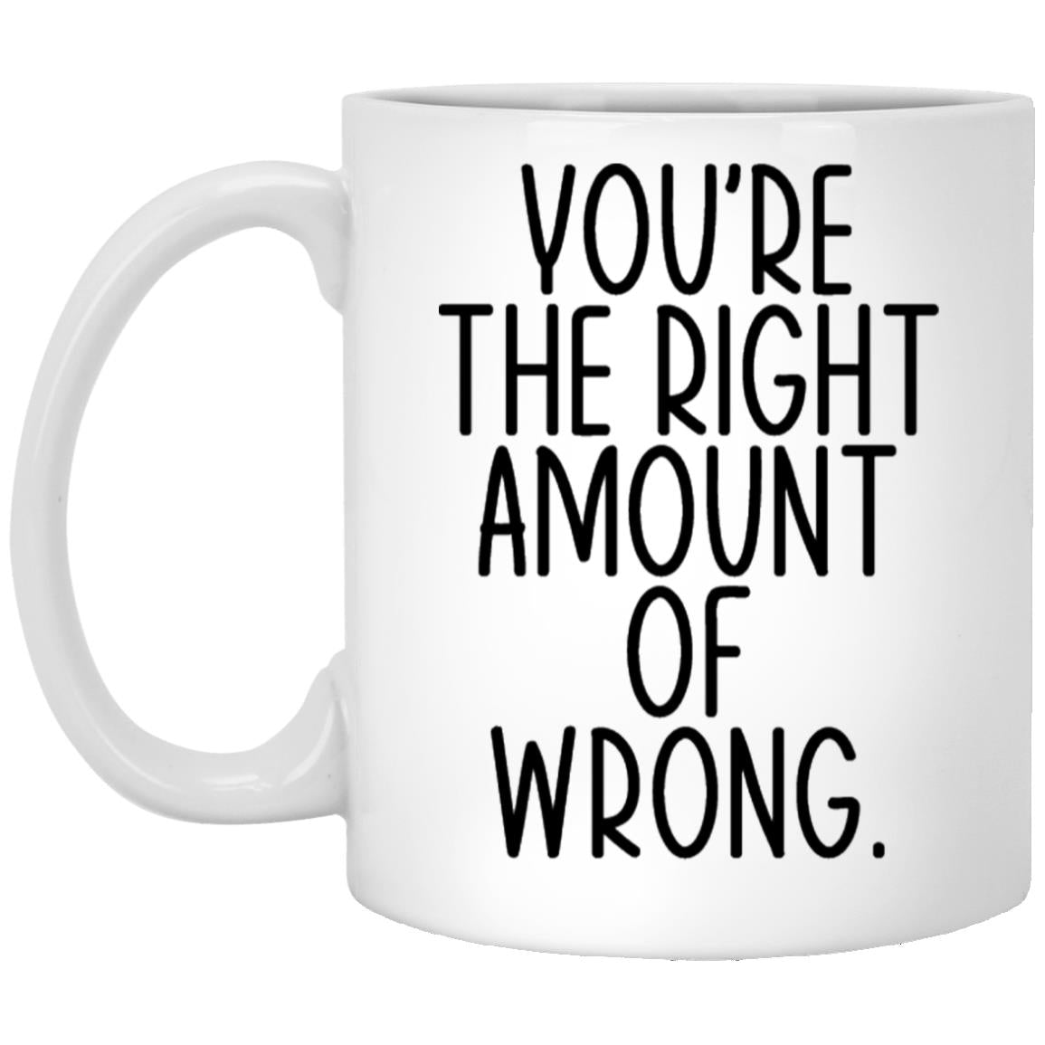 Funny valentine coffee mug