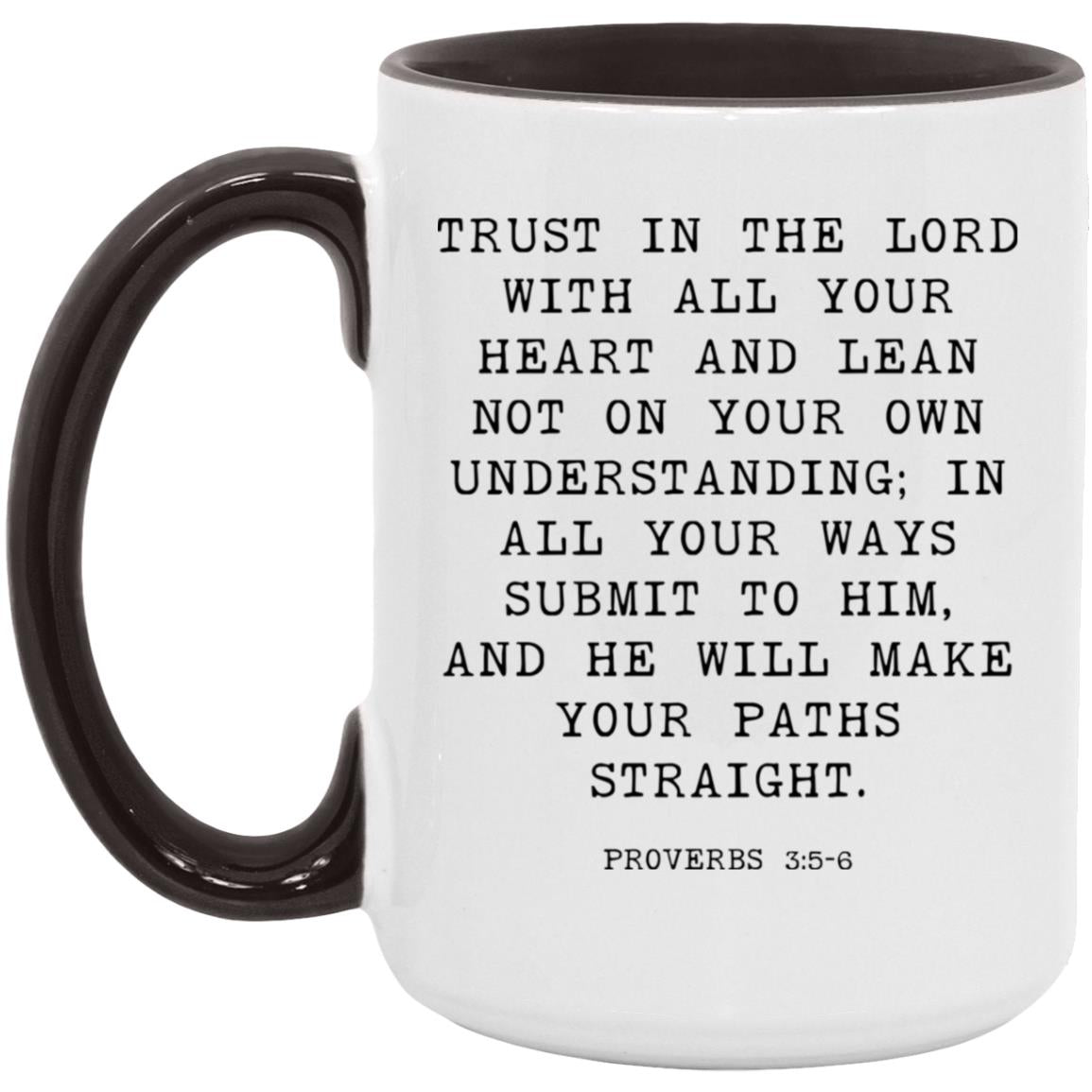 Trust in the Lord coffee mug