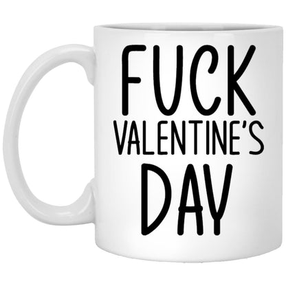 Funny anti valentine coffee mug
