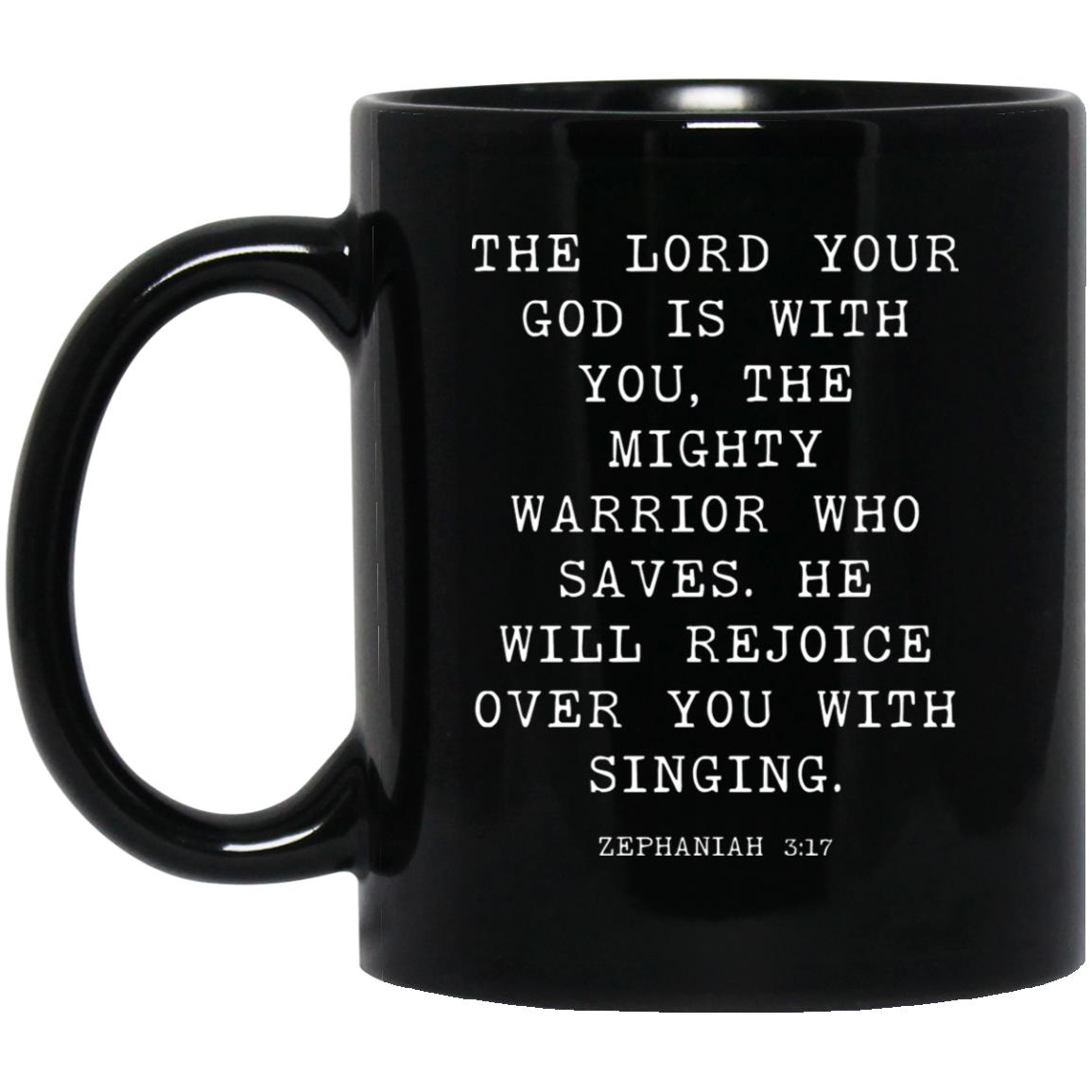 The Lord is With You Bible Verse coffee mug
