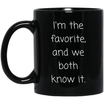 Favorite Child Coffee Mug - Funny Sibling Gift