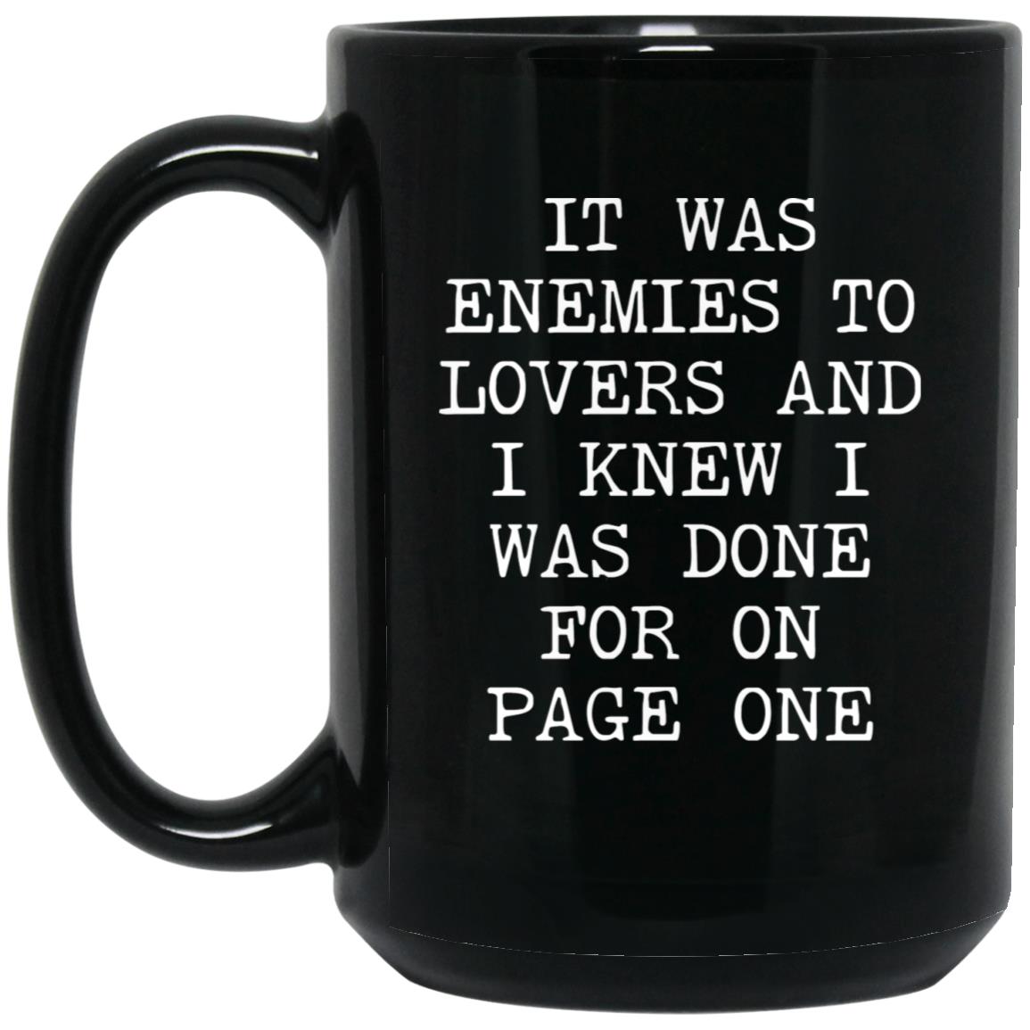 Enemies to Lovers coffee mug
