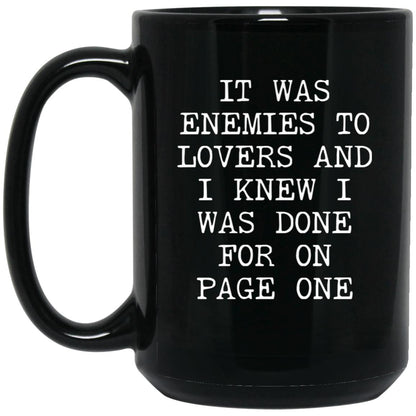 Enemies to Lovers coffee mug