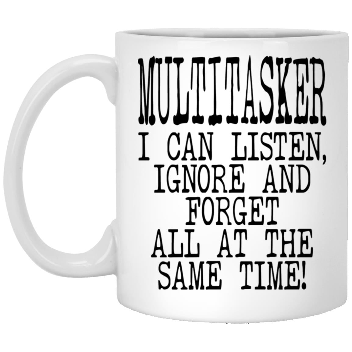Funny multitasker sarcastic office coffee mug