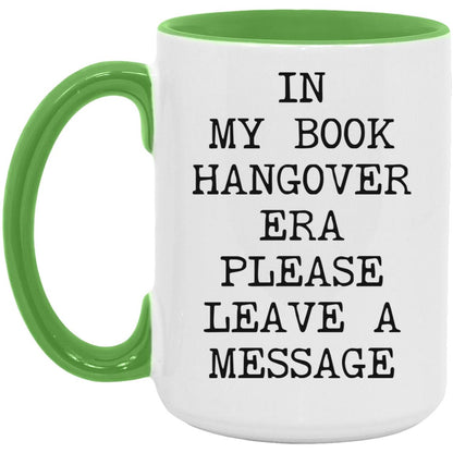 Book Hangover Era coffee mug