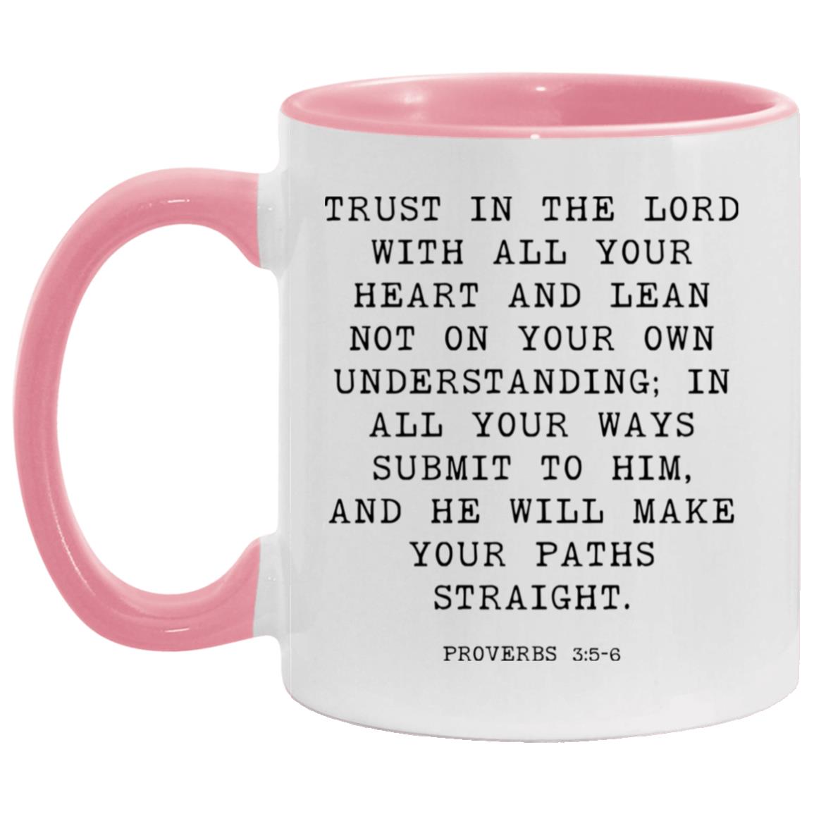 Trust in the Lord coffee mug