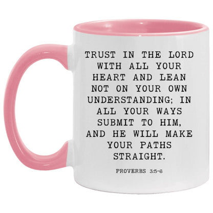 Trust in the Lord coffee mug