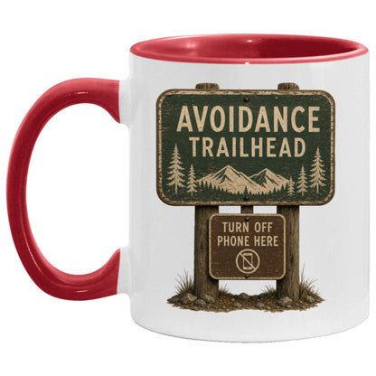 Avoidance Trailhead coffee mug