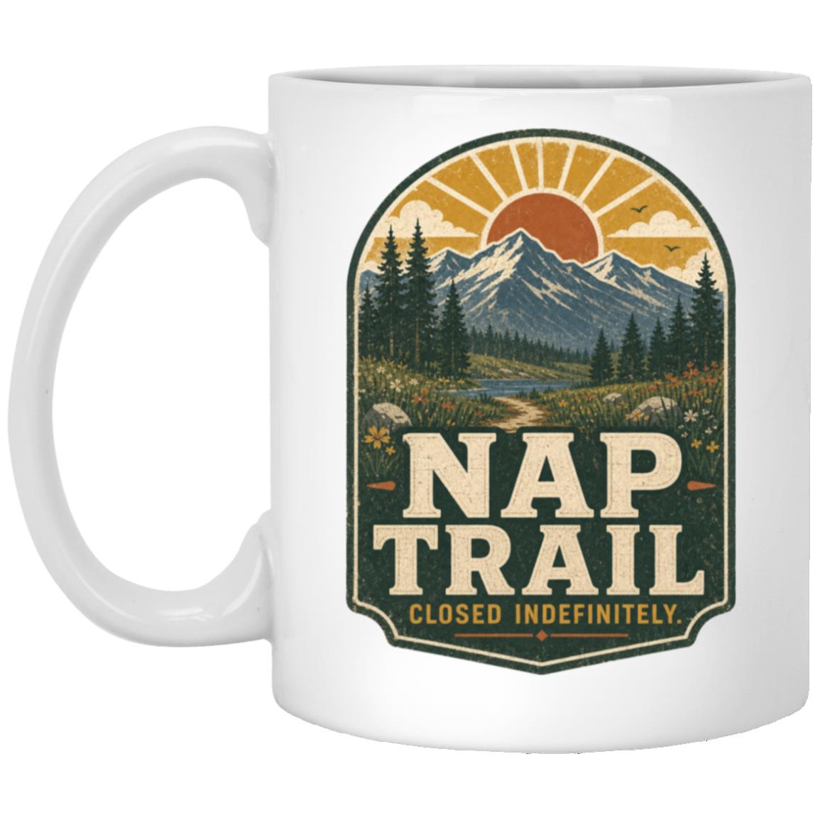 Nap Trail coffee mug