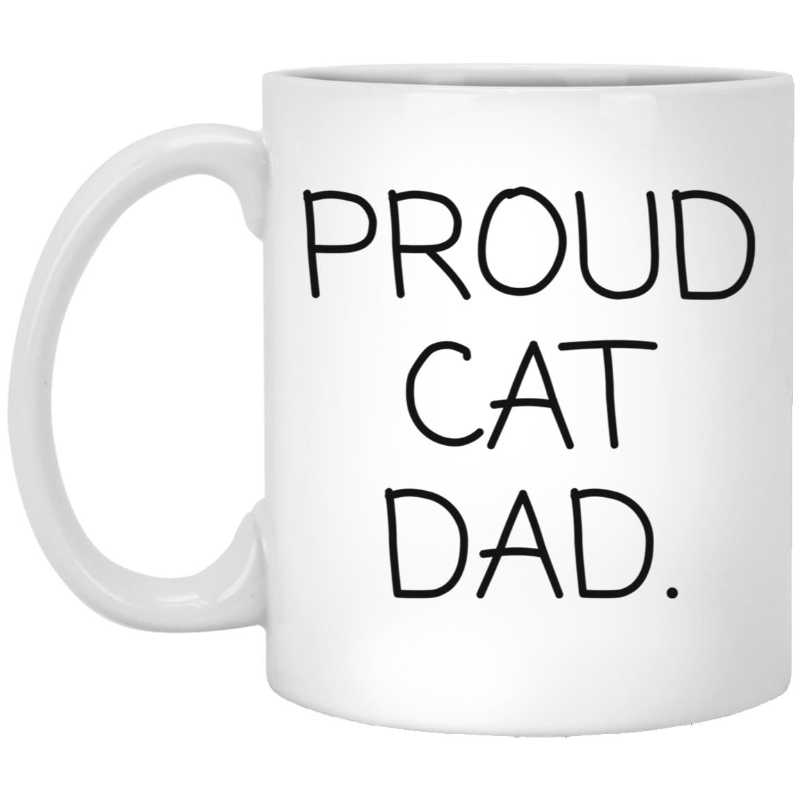Proud Cat Dad coffee mug