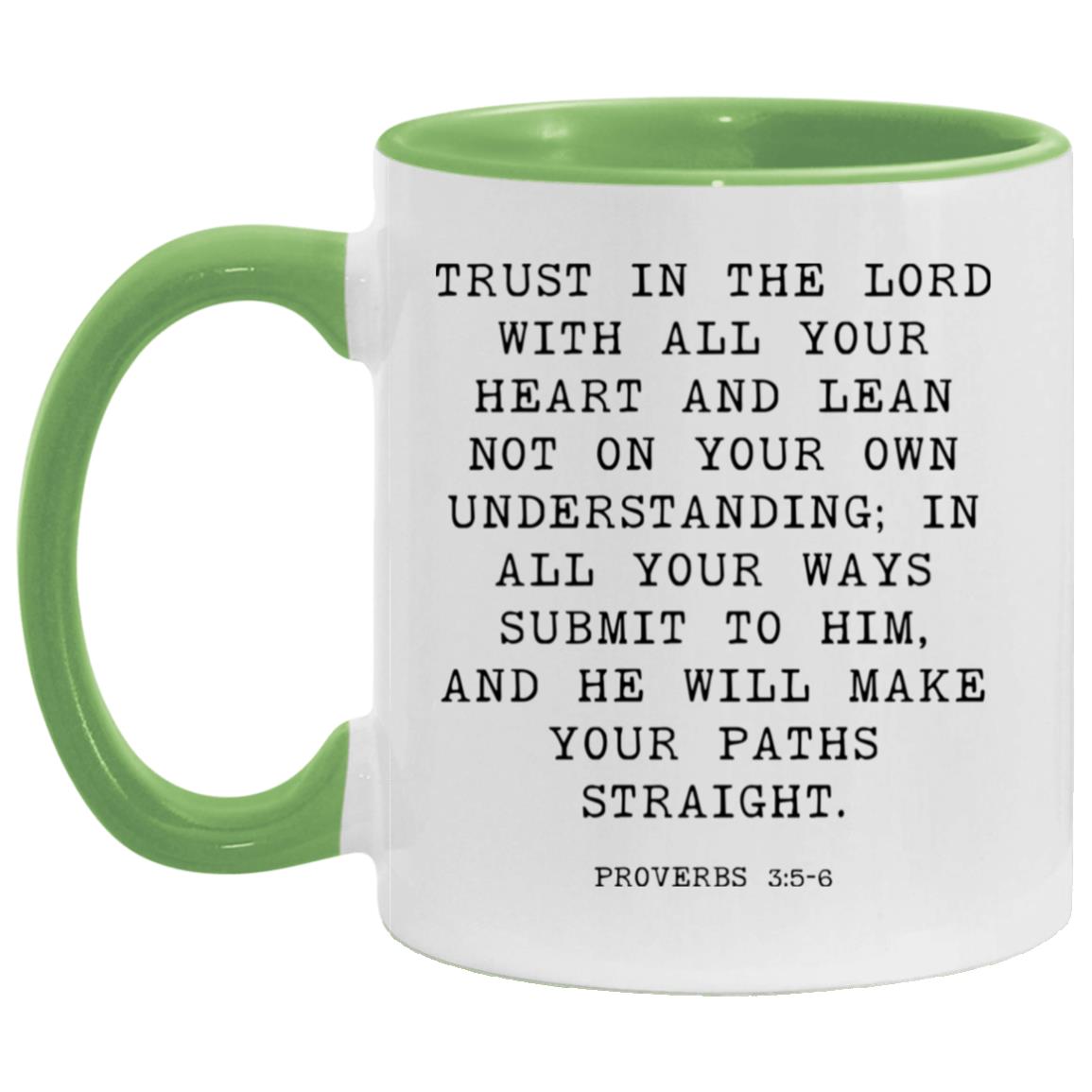 Trust in the Lord coffee mug