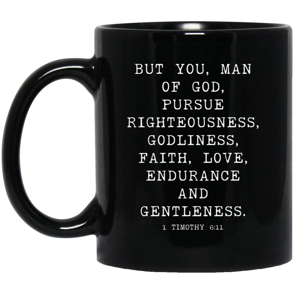 Man of God Bible Verse coffee mug