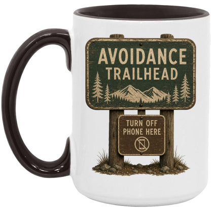 Avoidance Trailhead coffee mug