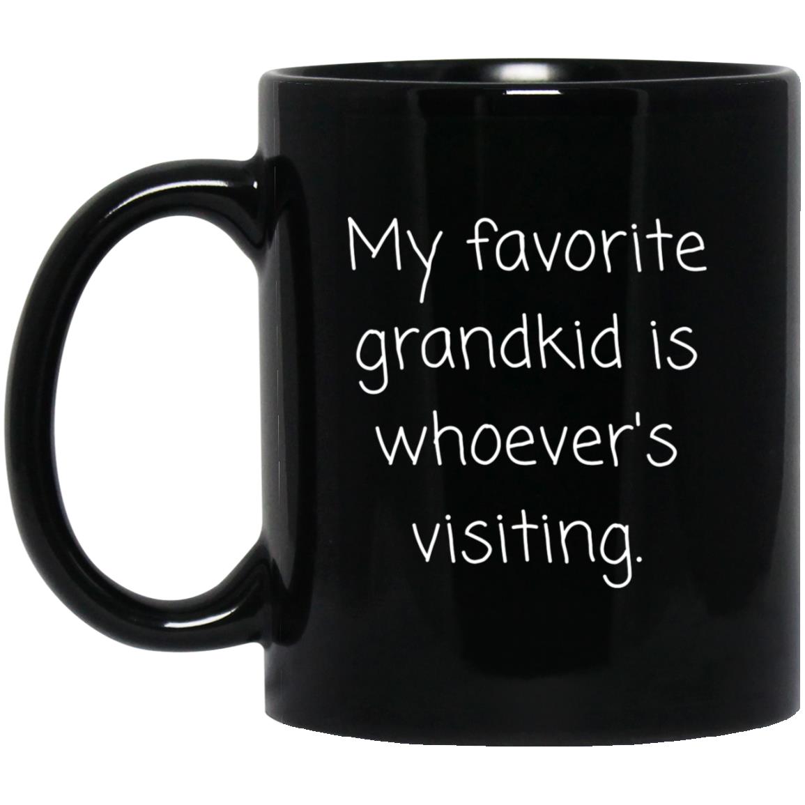 Grandkid Coffee Mug - Funny Favorite Grandkid Gift