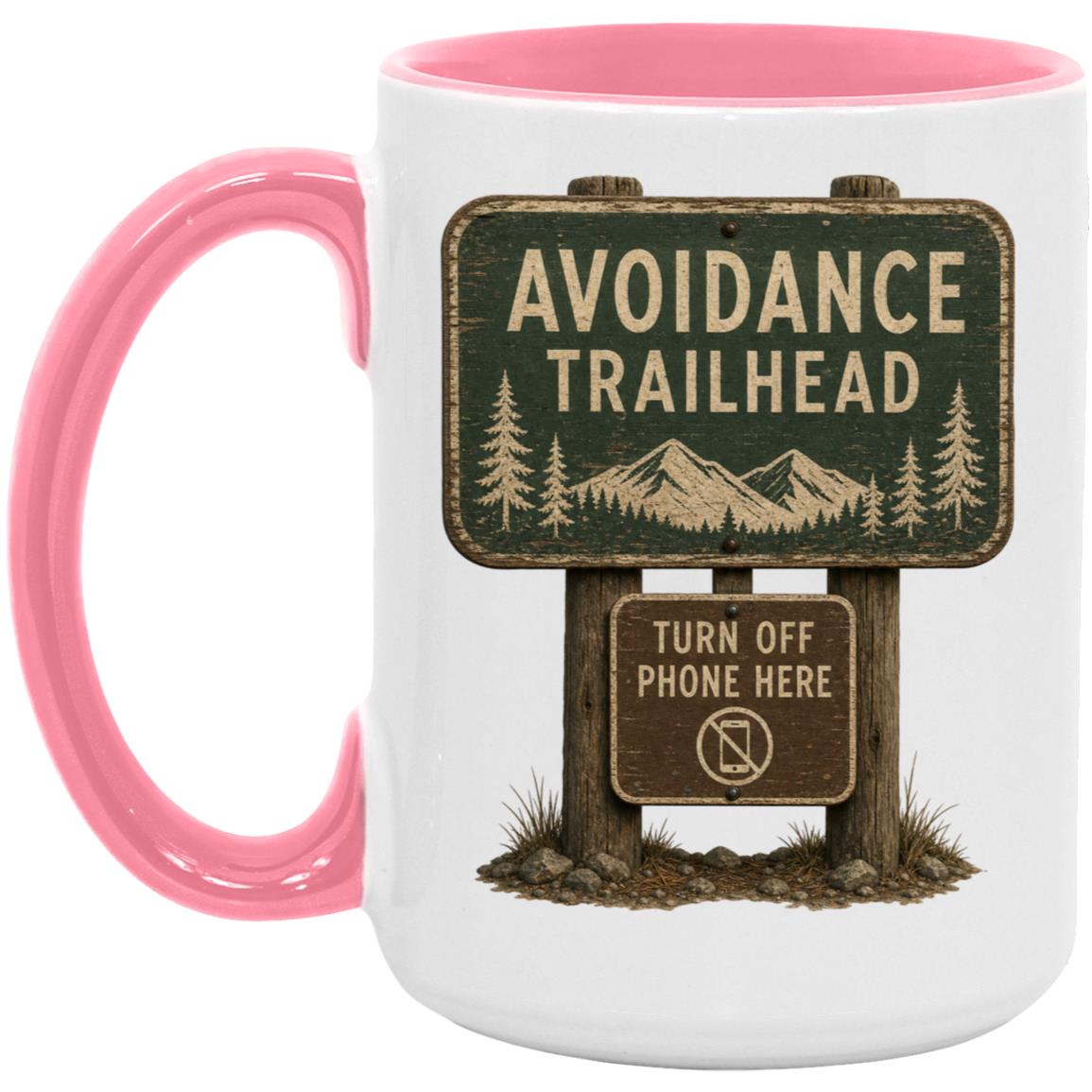 Avoidance Trailhead coffee mug