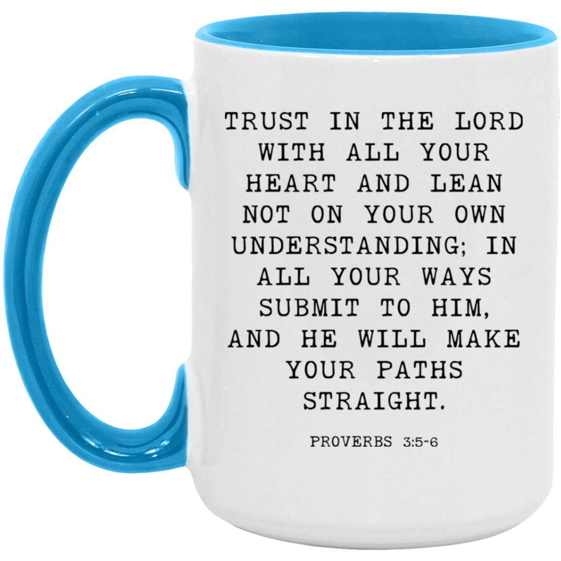 Trust in the Lord coffee mug