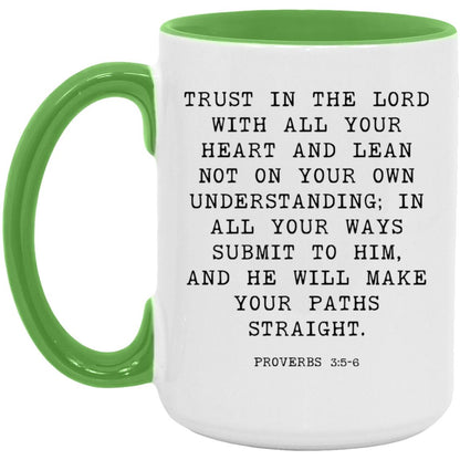Trust in the Lord coffee mug