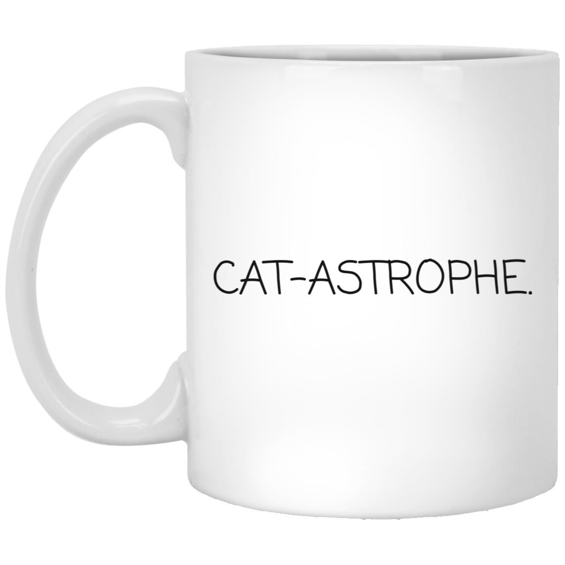 Cat-Astrophe coffee mug