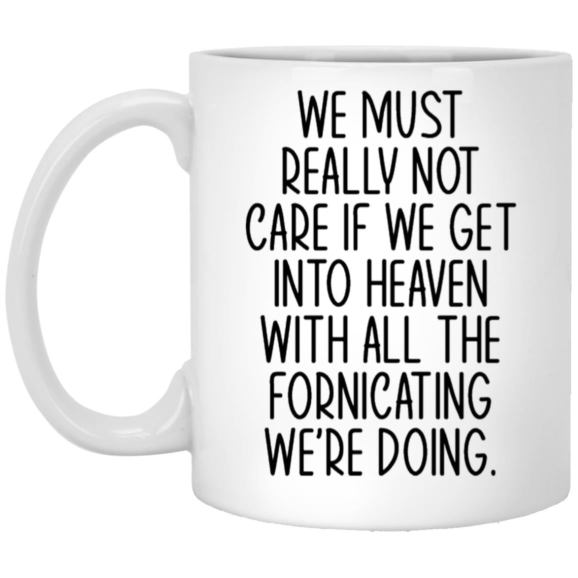 Funny valentine coffee mug