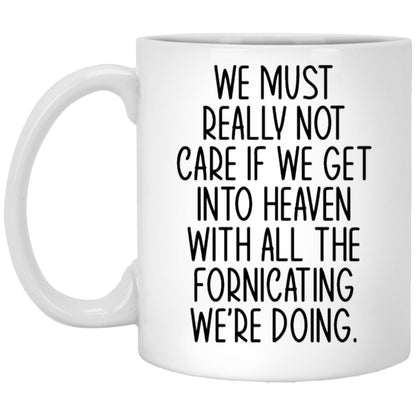 Funny valentine coffee mug