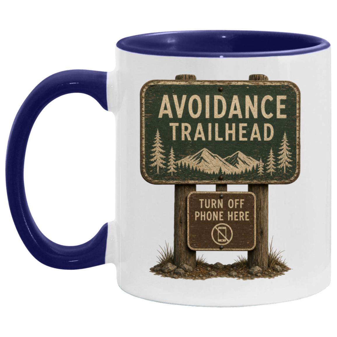 Avoidance Trailhead coffee mug